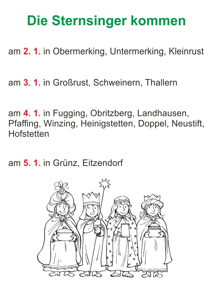 Sternsinger Obritzberg